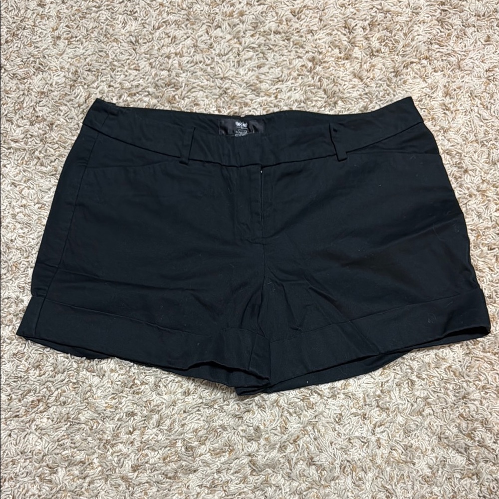 Mossimo Sz 10 Women's Black Shorts